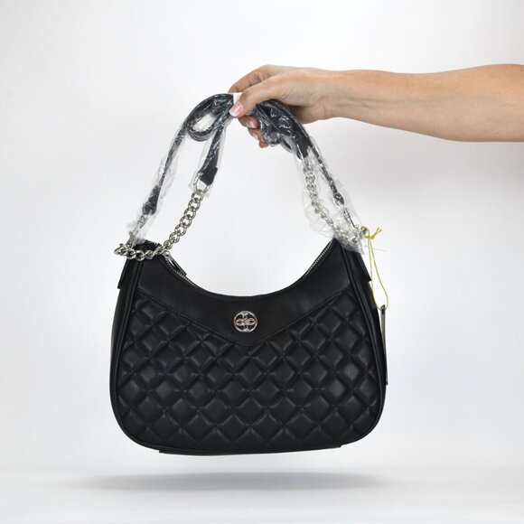 LIKE DREAMS/Crossi Auburn Dual Shoulder Bag - Black - Picture 4 of 9